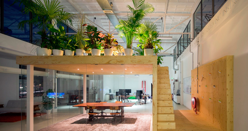 Loft office for architecture replantea el lugar de trabajo